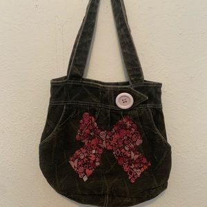 90's vintage jean purse